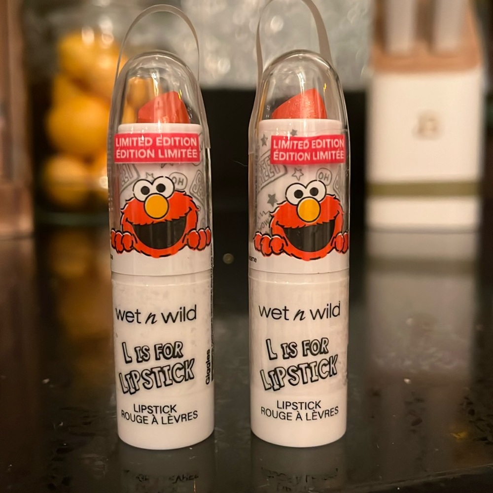 Special Edition ELMO lipstick‎ 💄 NEW X 2